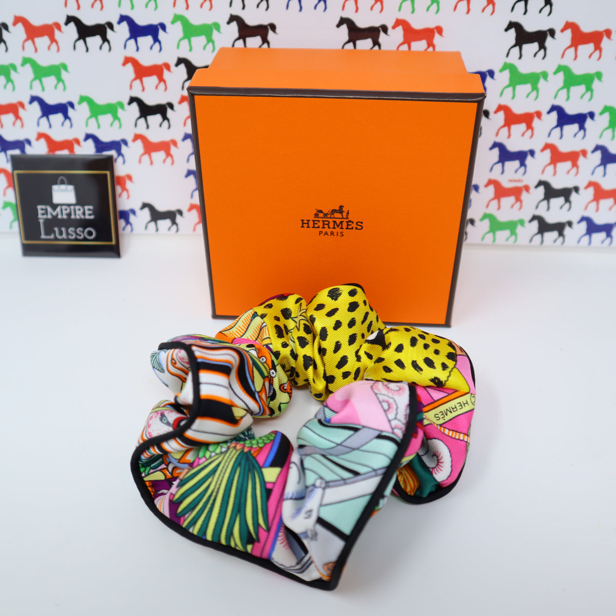 【HERMES】Claudia scrunchie claudia-scrunchie--241027G BB-