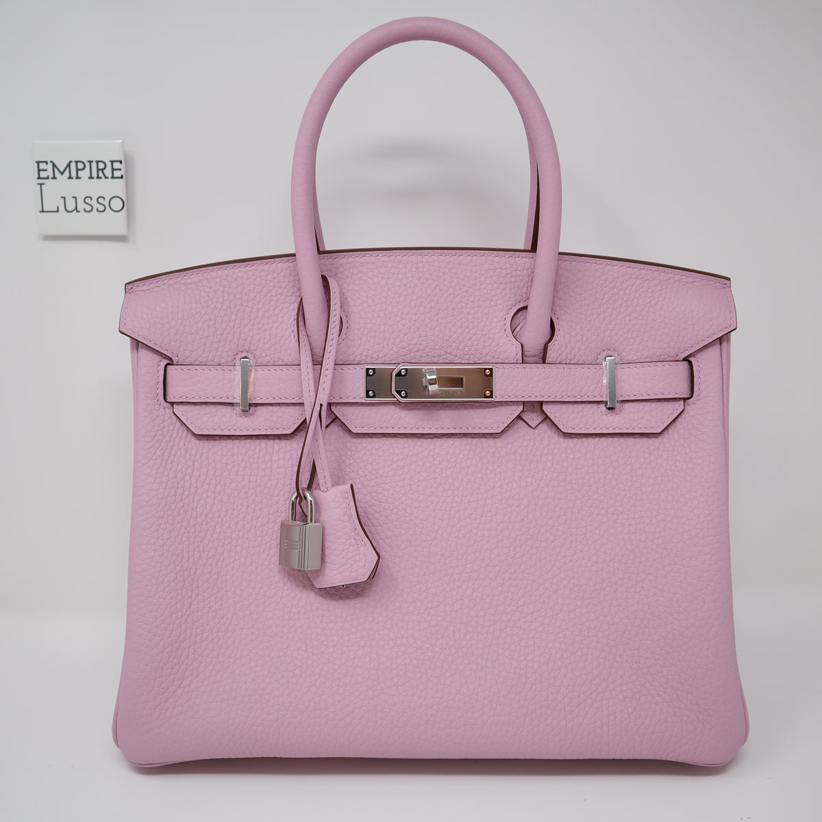 Birkin 40 Hermes bag BOIS DE ROSE pink matte Alligator palladium –  Mightychic