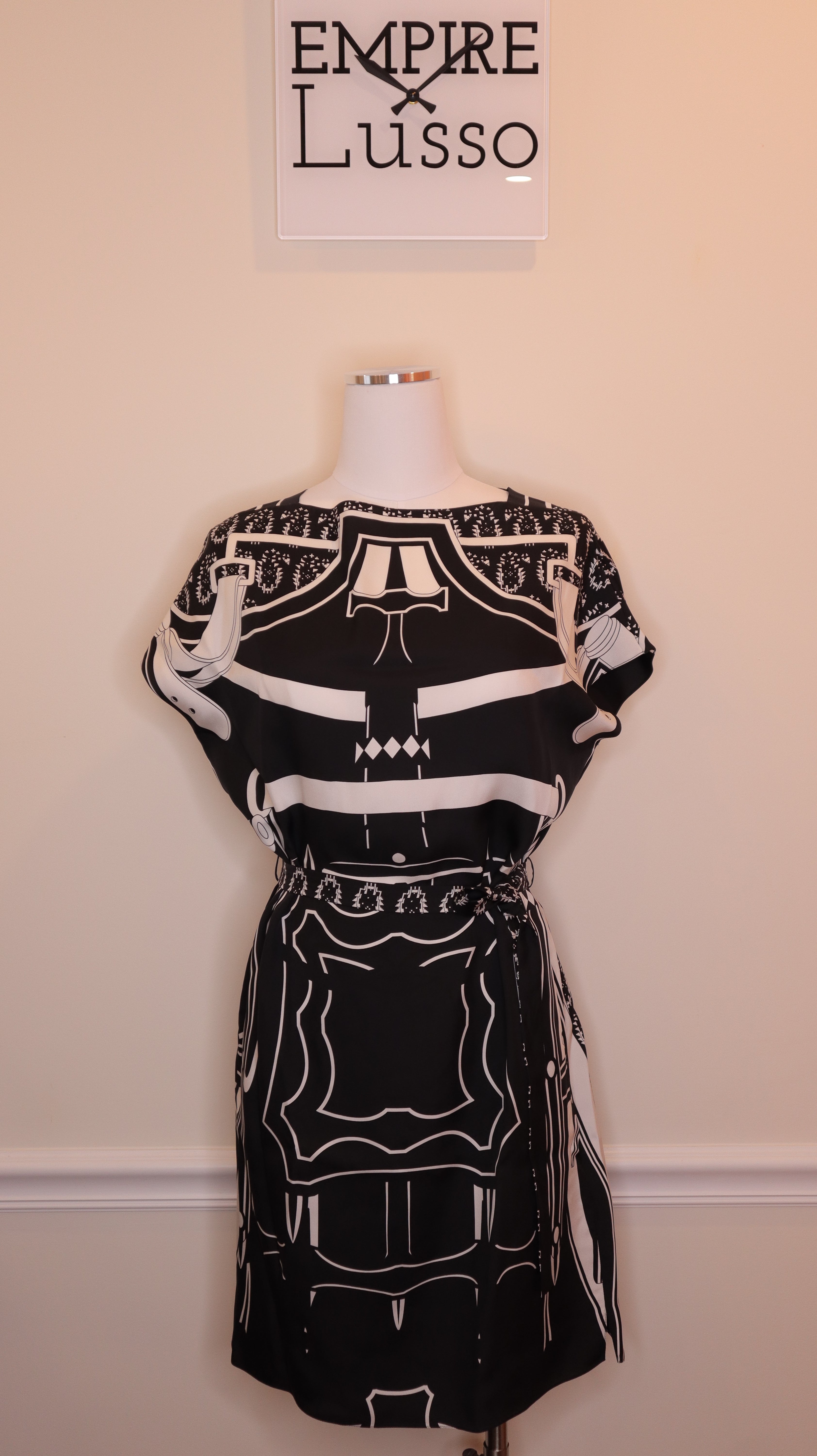 hermes silk dress Silk dress