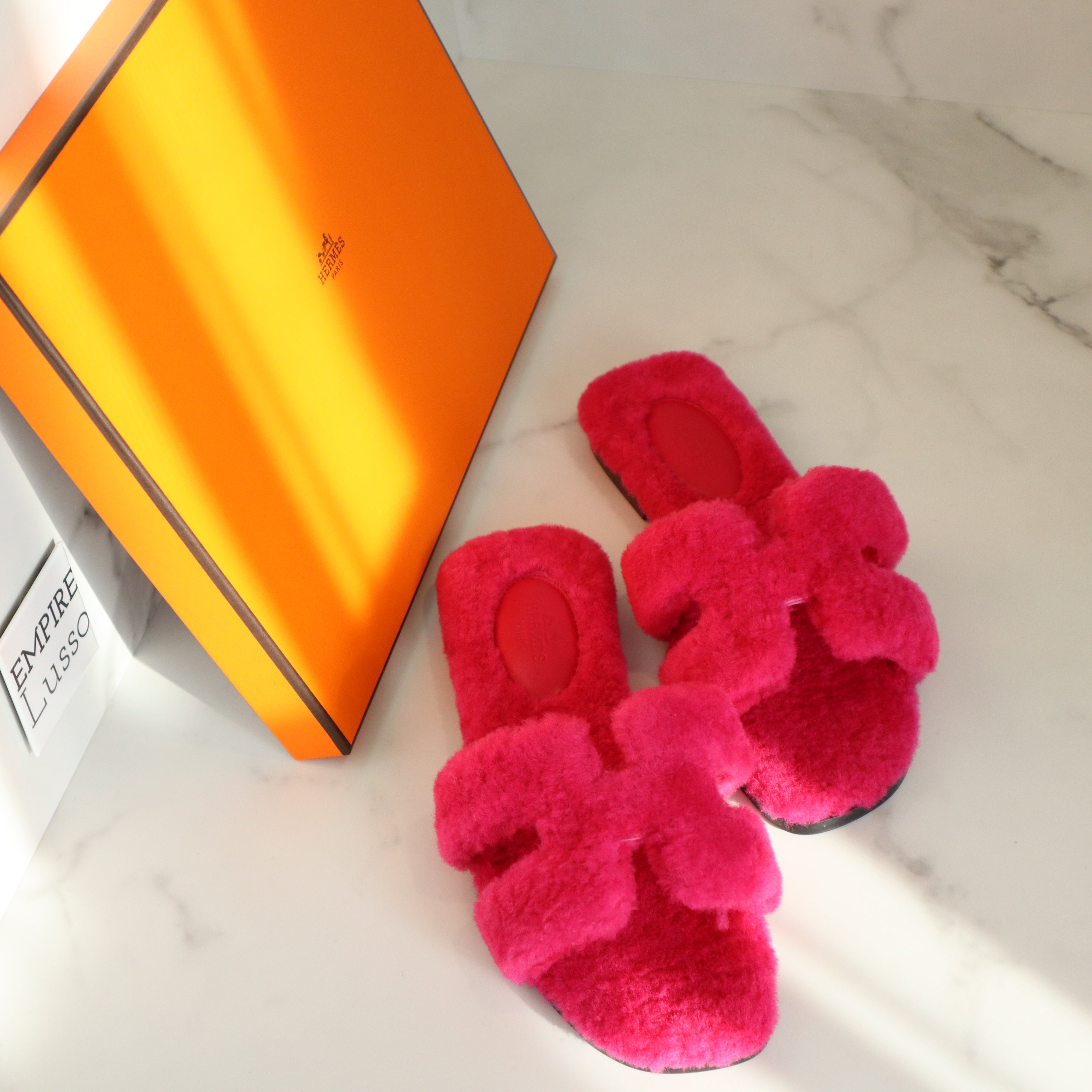 Hermes, Accessories, Hermes Oran Lizard Sandal Charm In Pinkred Brand New  Never Wore Still In Box