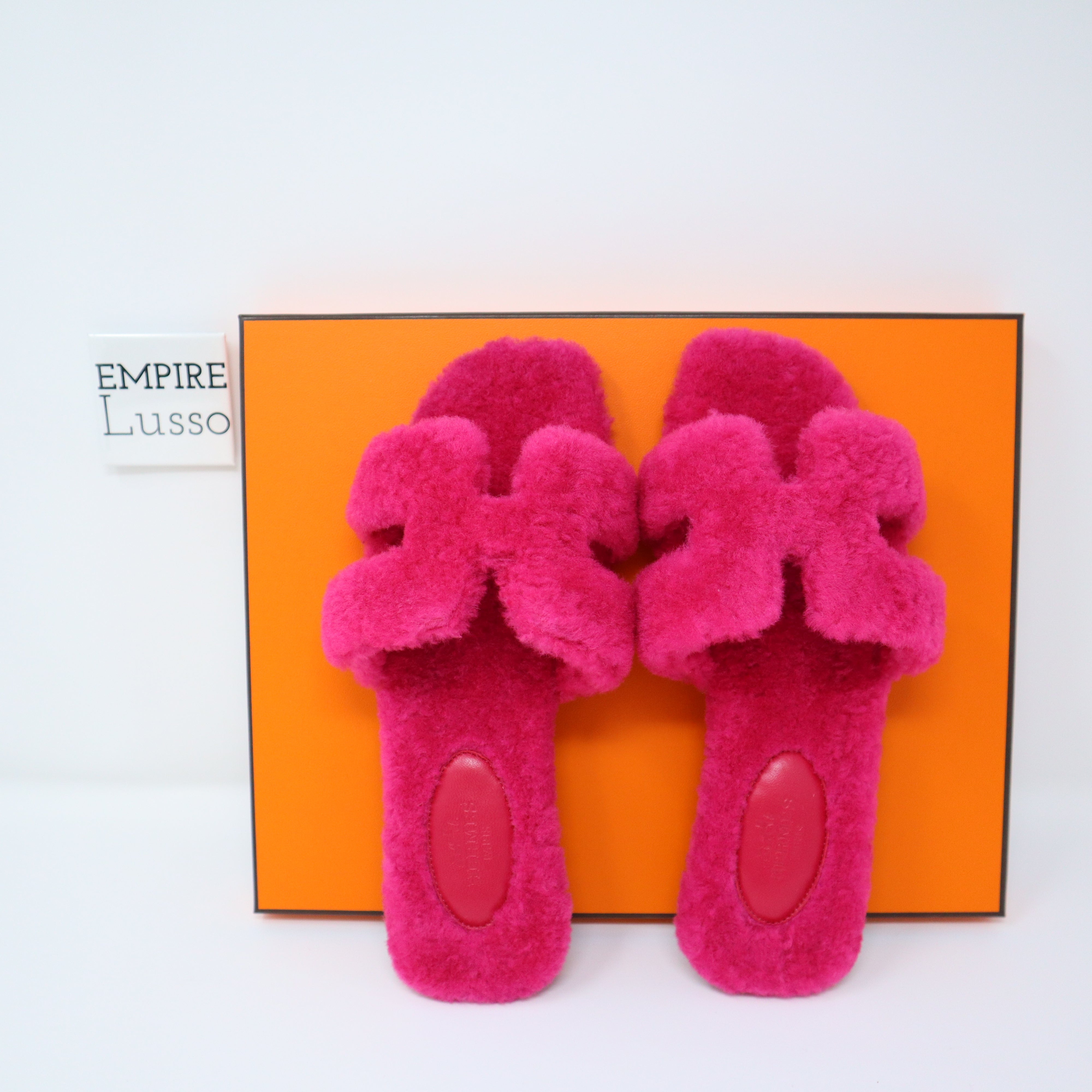 Hermes, Accessories, Hermes Oran Lizard Sandal Charm In Pinkred Brand New  Never Wore Still In Box
