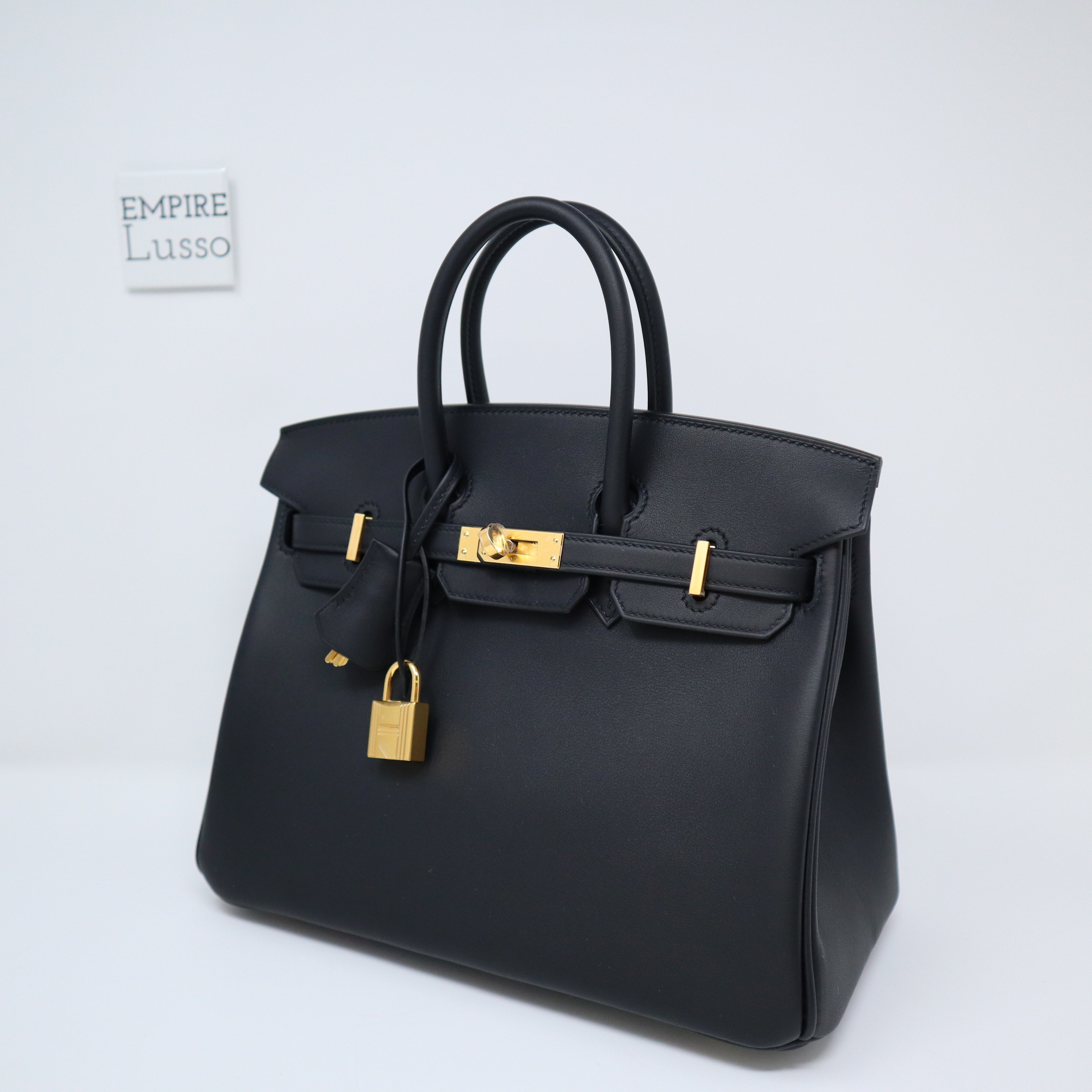 Hermes Birkin 25 Noir GHW Swift leather - C Stamp – PH Luxury
