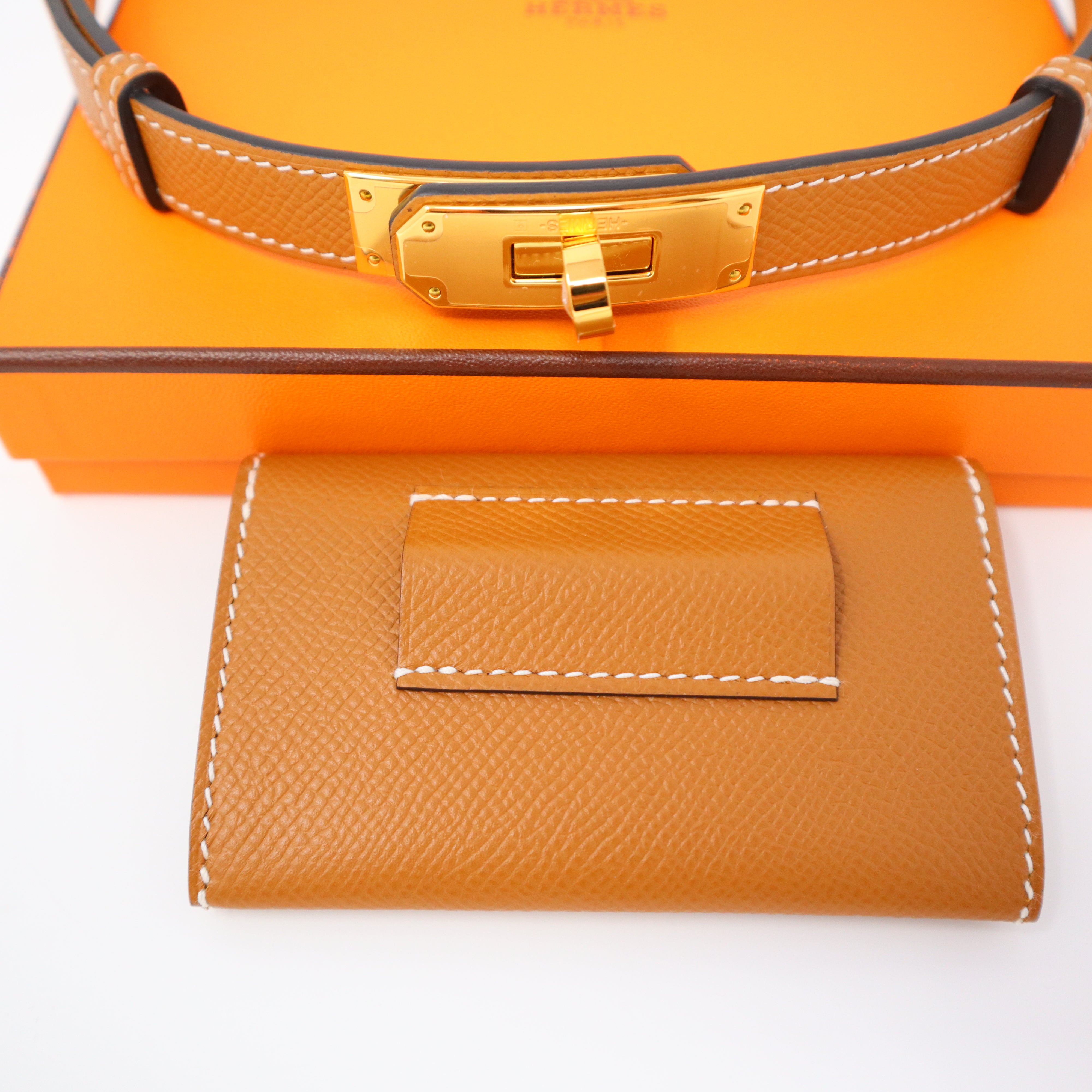 SOLD) genuine (NEW) Hermès kelly pocket belt – Deluxe Life Collection