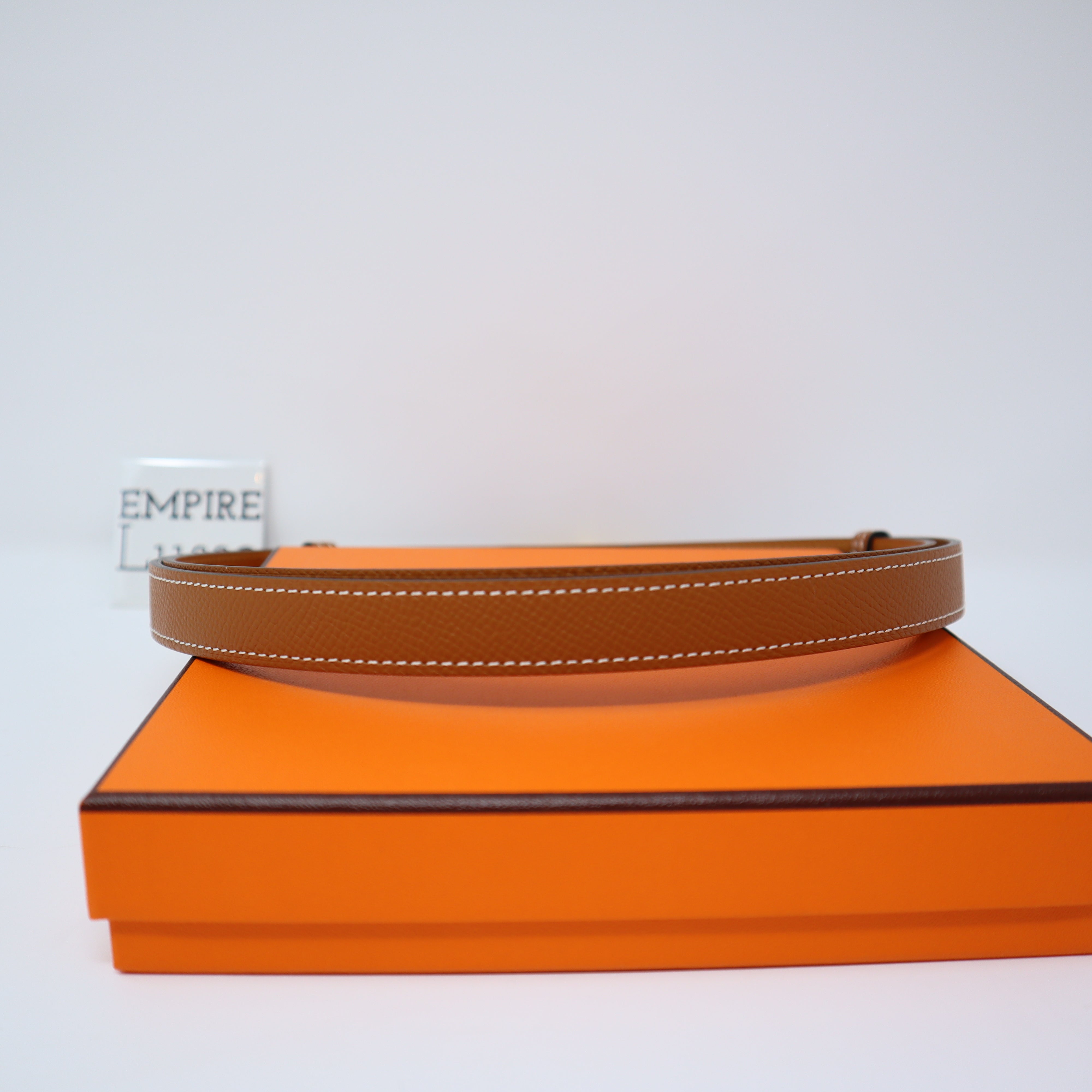 Hermes Kelly 18 Belt Gold with RGHW