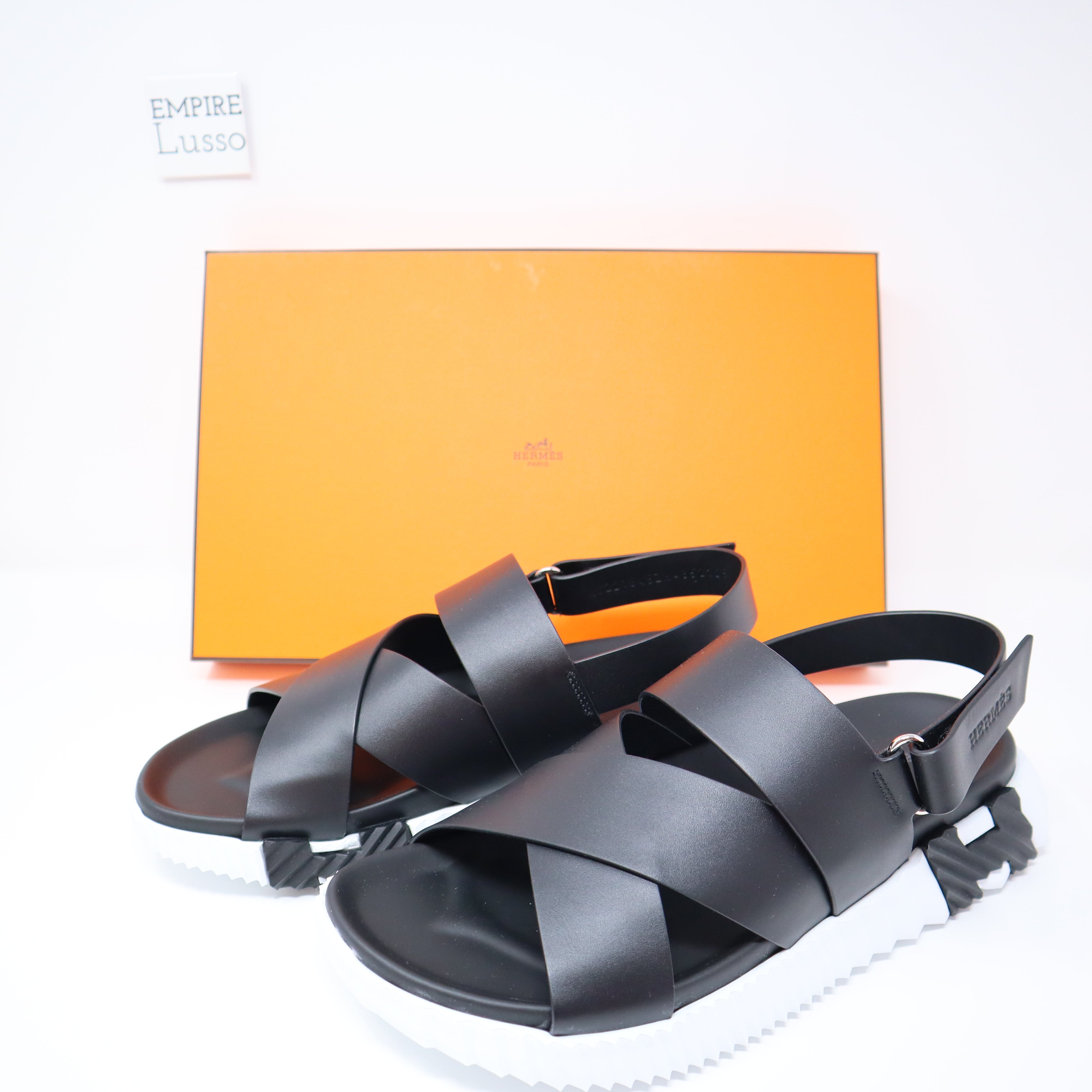 Hermes Men's Leather Sandals - Hermes Men's Designer Sandals - Leather  Sandals