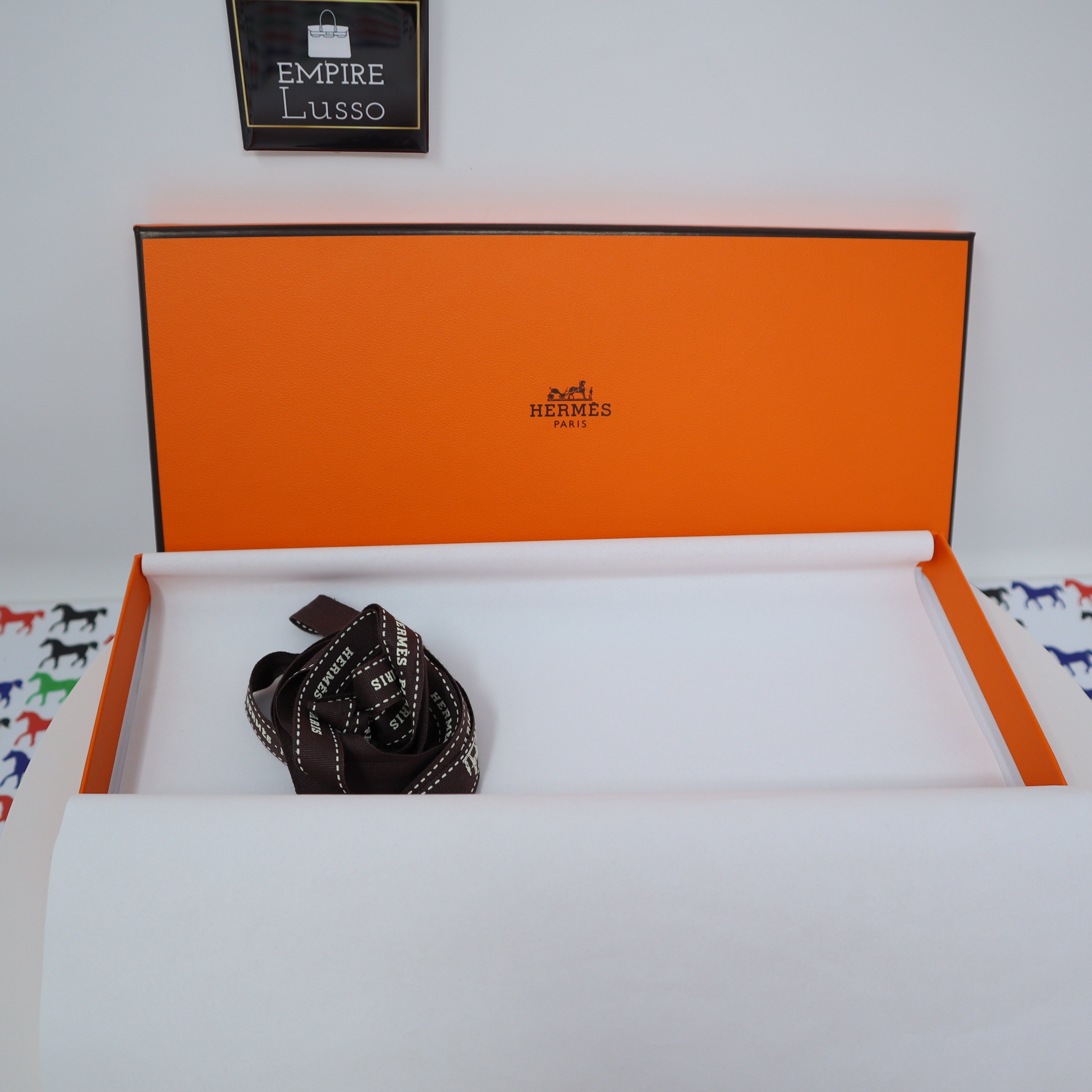 Hermès Rodeo PM Milo Orange Poppy / Craie / Cornaline